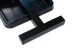 Stability thanks to good support feet